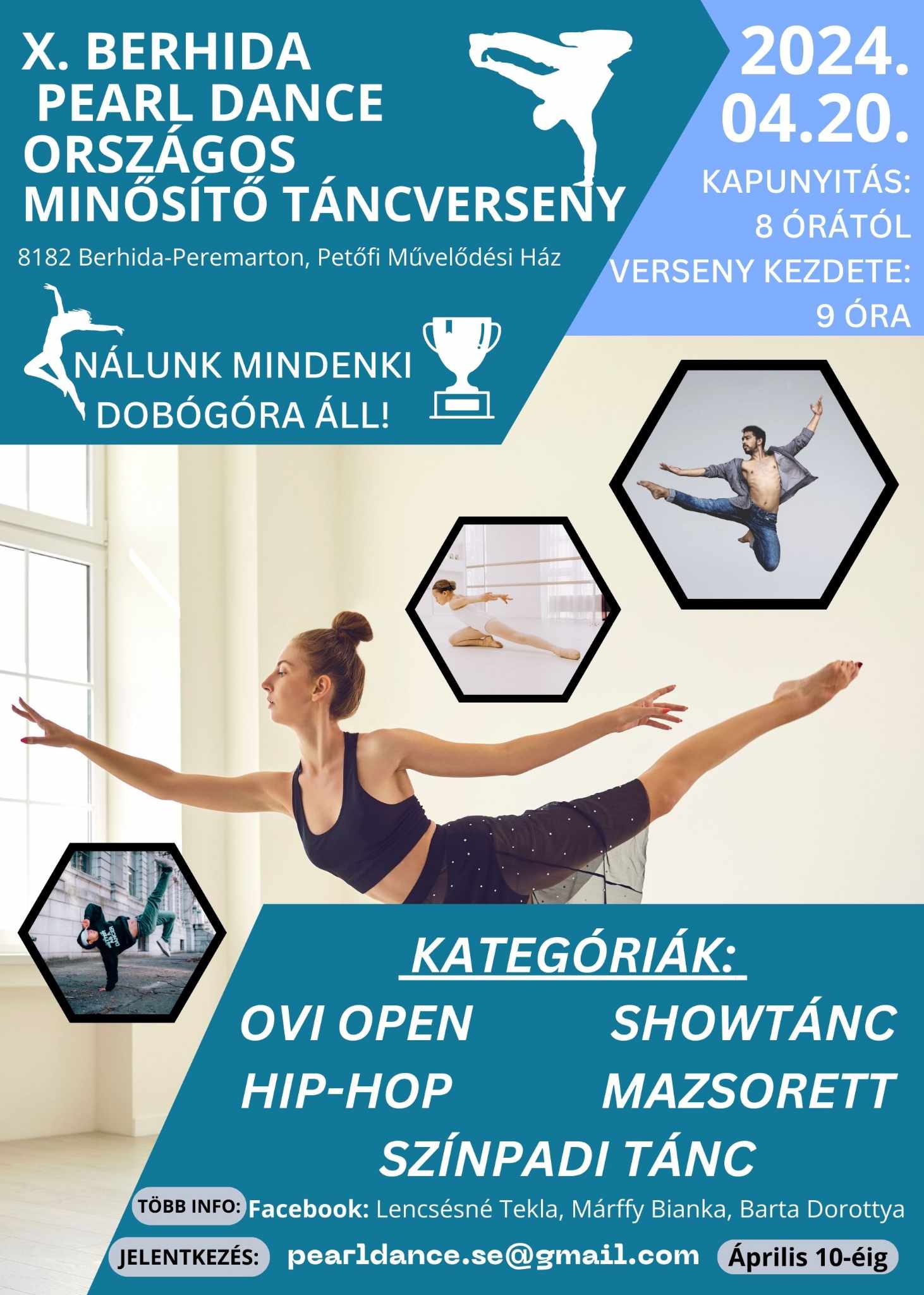 Read more about the article Pearl Dance Országos Minősítő Táncverseny