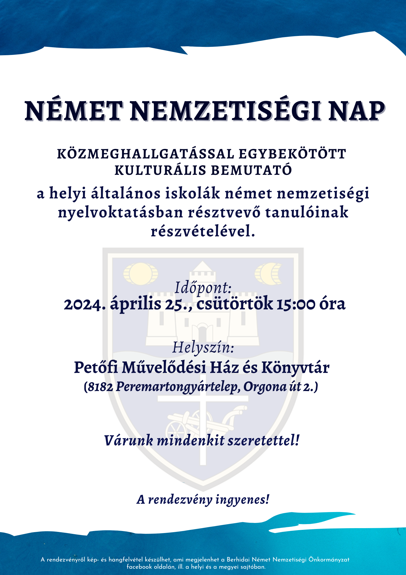 Read more about the article Német nemzetiségi nap